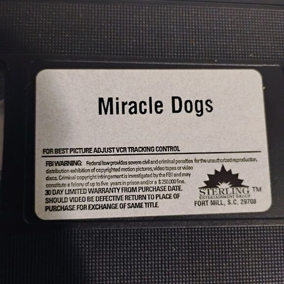 Miracle Dogs VHS - Picture 4 of 7